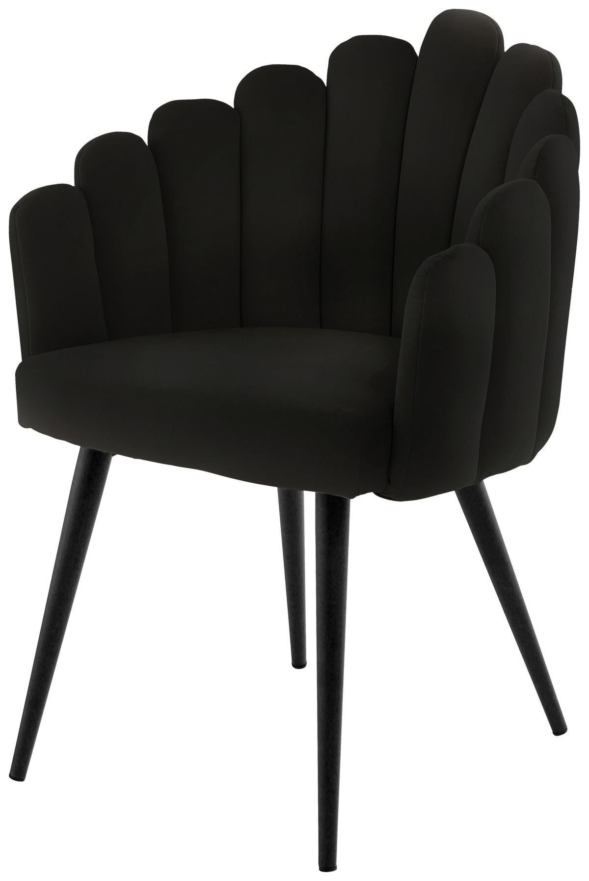 STOLIČKA S PODRÚČKAMI JEANE 625 - čierna, Design, kov/plast (61/85/58cm) - Kayoom