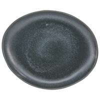 Talíř jídelní Gourmet, Ø: 27cm - černá, Moderní, keramika (27/20/3cm) - Premium Living