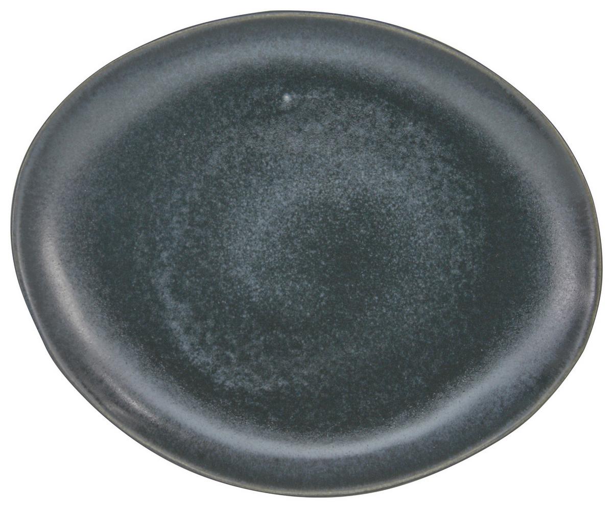 Talíř jídelní Gourmet, Ø: 27cm - černá, Moderní, keramika (27/20/3cm) - Premium Living