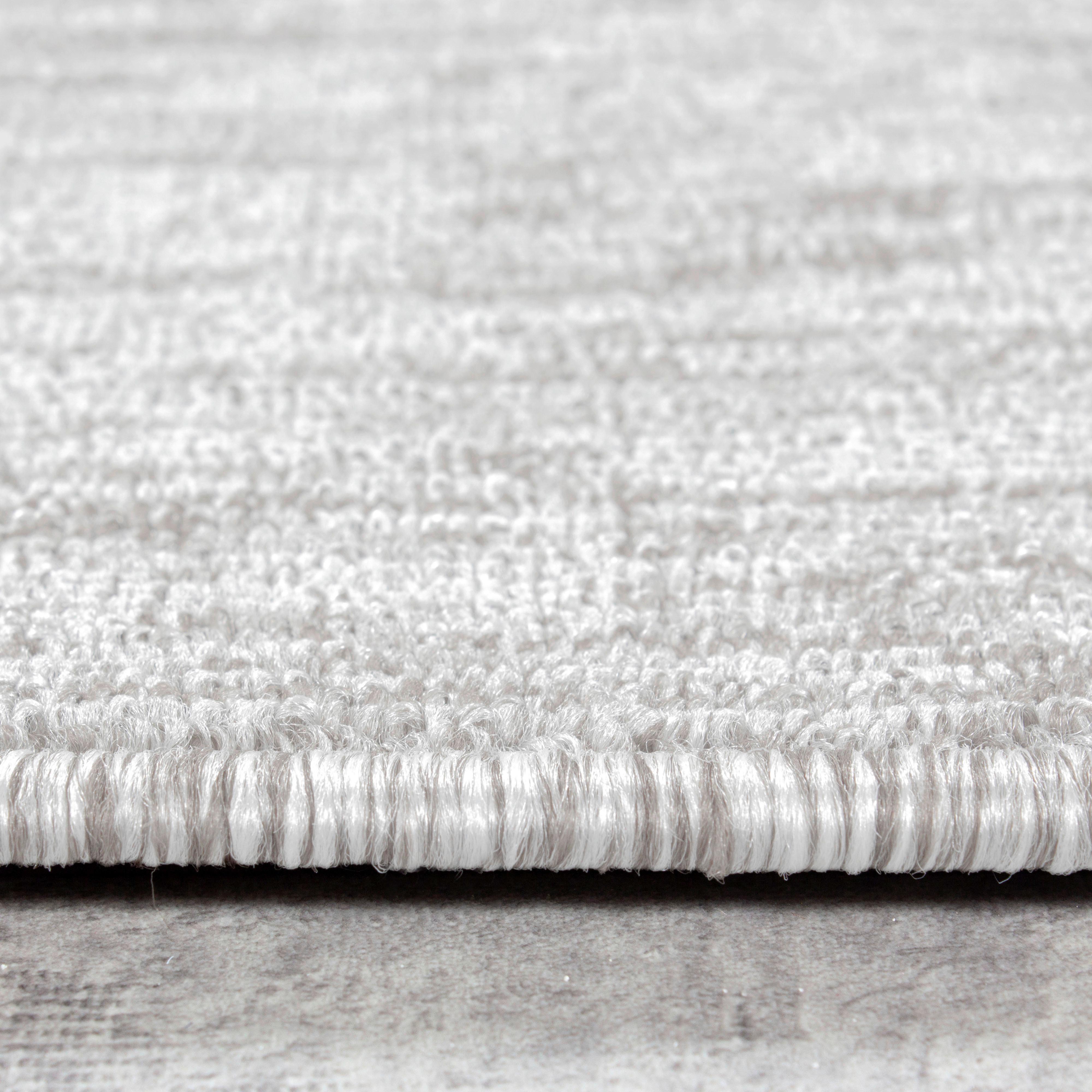 Flachwebteppich in Creme für Hausstauballergiker