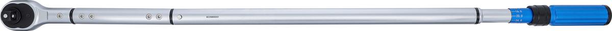 Drehmomentschlüssel Abtrieb Blau/Silberfarben B: 5,8 cm - Blau/Silberfarben, Basics (5,8/123,5cm)