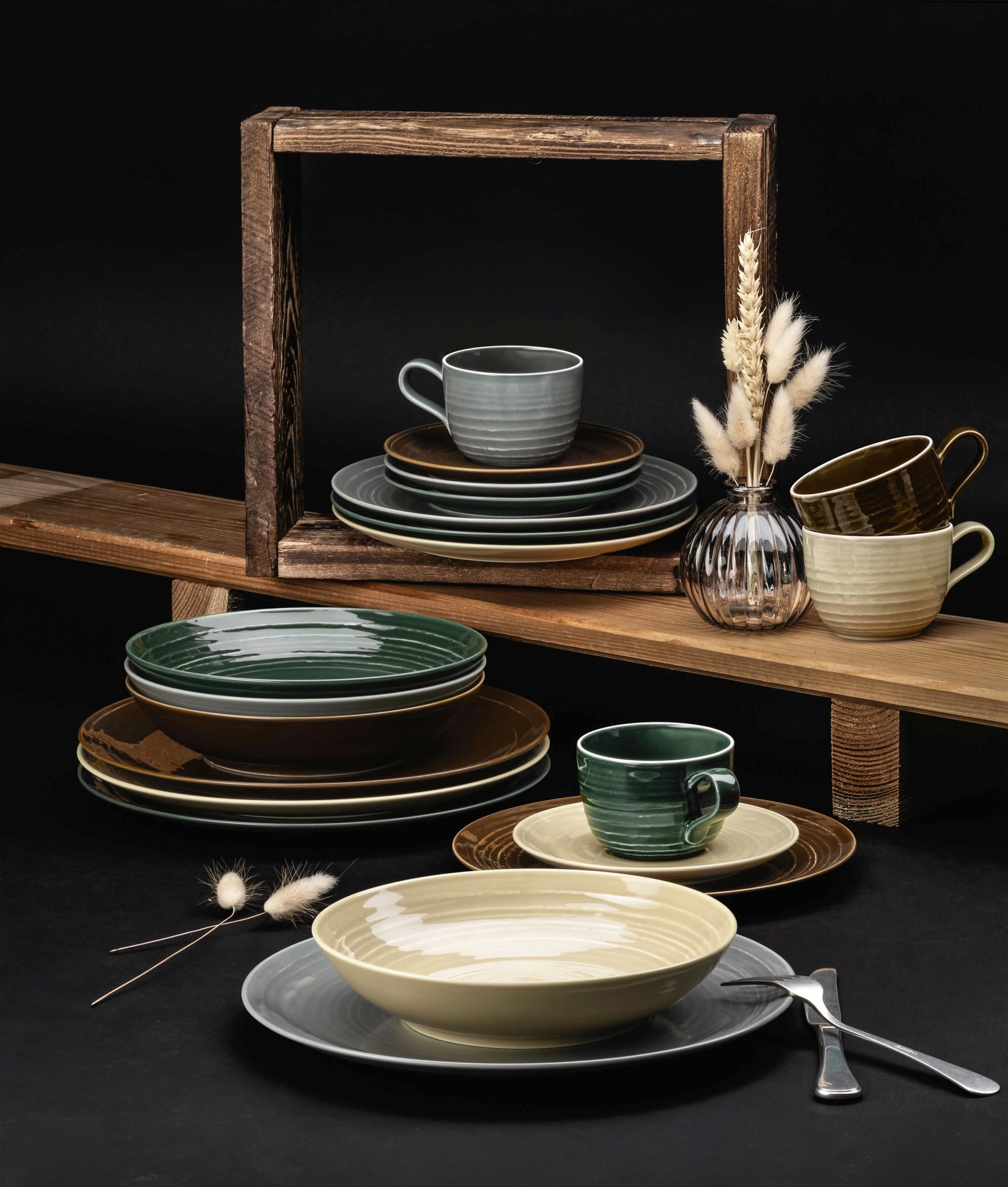 Kombiservice Terra Color Glaze - Multicolor, Basics, Keramik (8,788kg) - Seltmann Weiden