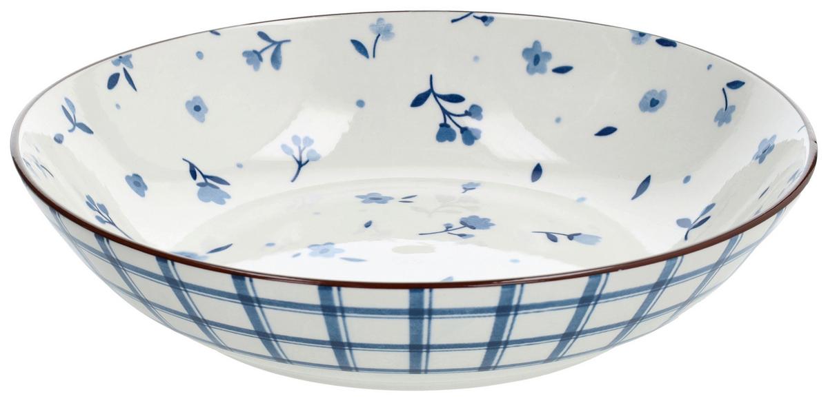 Tafelservice Country Side - Blau/Weiß, Design, Keramik - Luca Bessoni