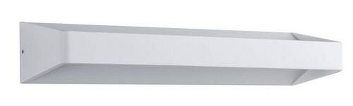 LED-Wandleuchte 1-Flammig Weiß Länglich - Weiß, Design, Metall (7cm) - Paulmann