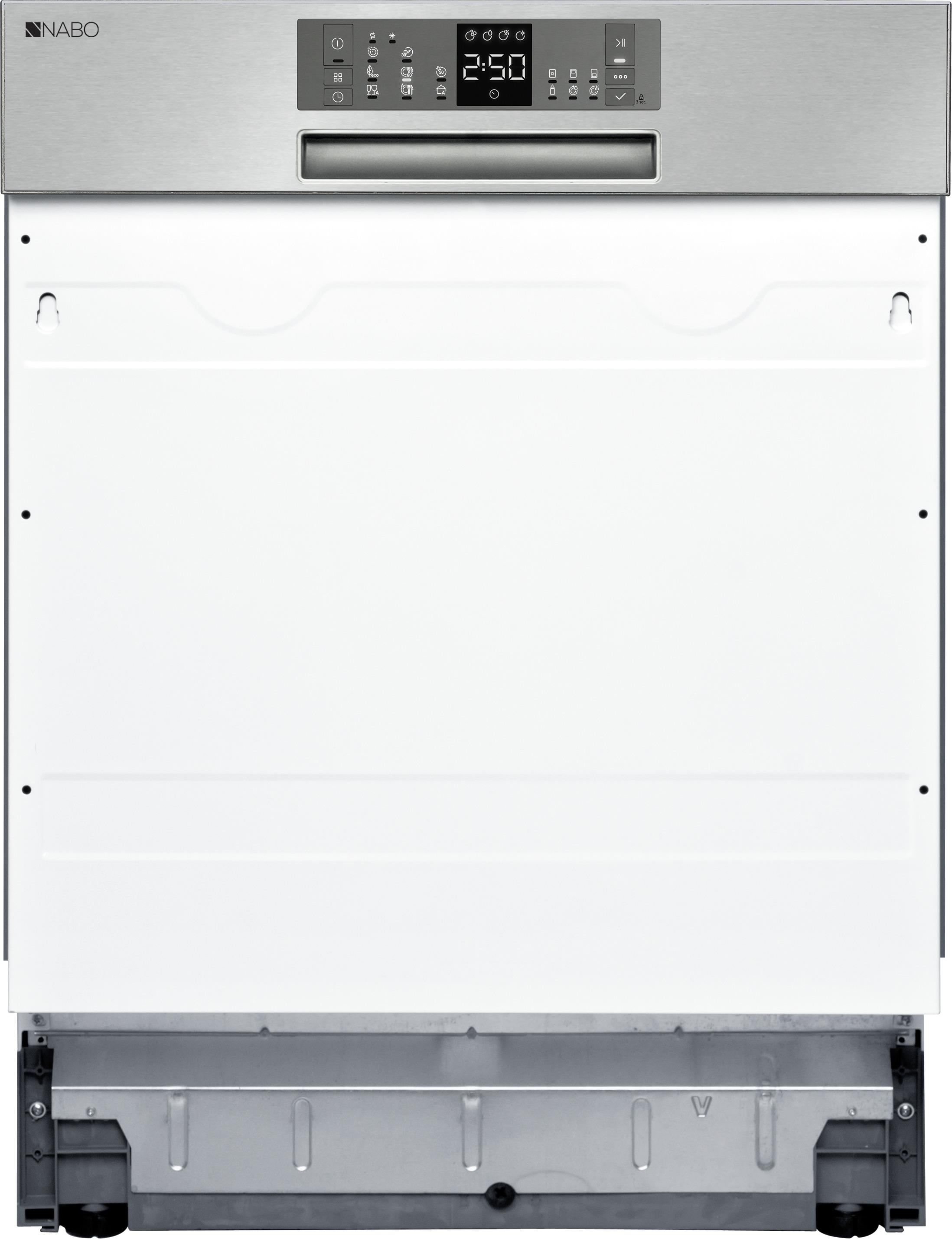 Geschirrspüler Nabo Gsi 1510 - Edelstahlfarben, Basics (59,8/82/57cm)