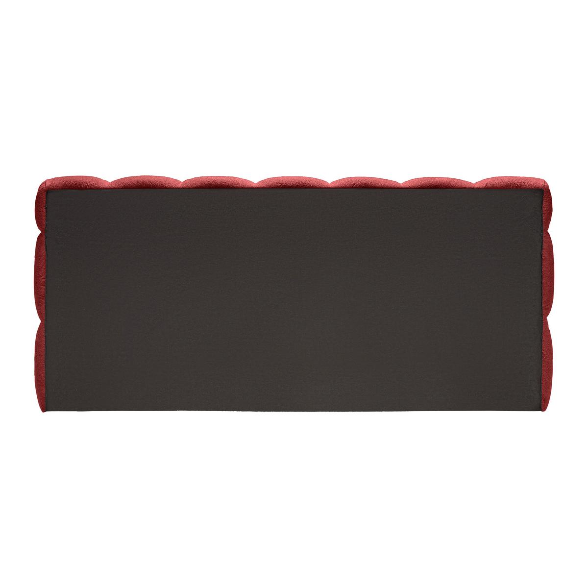 Čalouněná postel MONTE 200x200, červená - černá/červená, Konvenční, textil/plast (200/200cm) - Based