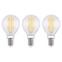 LED žárovka 10589-3 max. 4 Watt - čiré, sklo (4,5/7,8cm) - Mömax