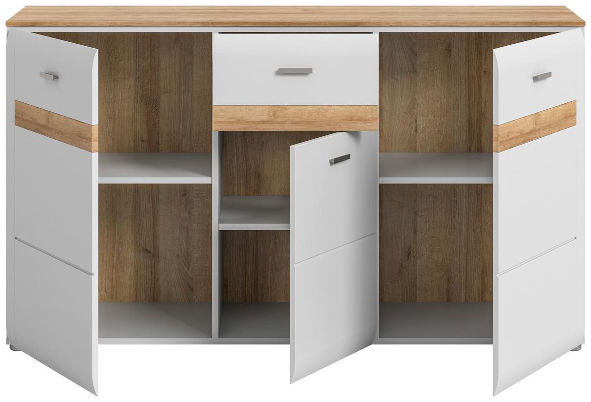 Sideboard Ashton Aschgrau B: 150 Cm - Design, Holzwerkstoff (150/86/43cm) - MID.YOU