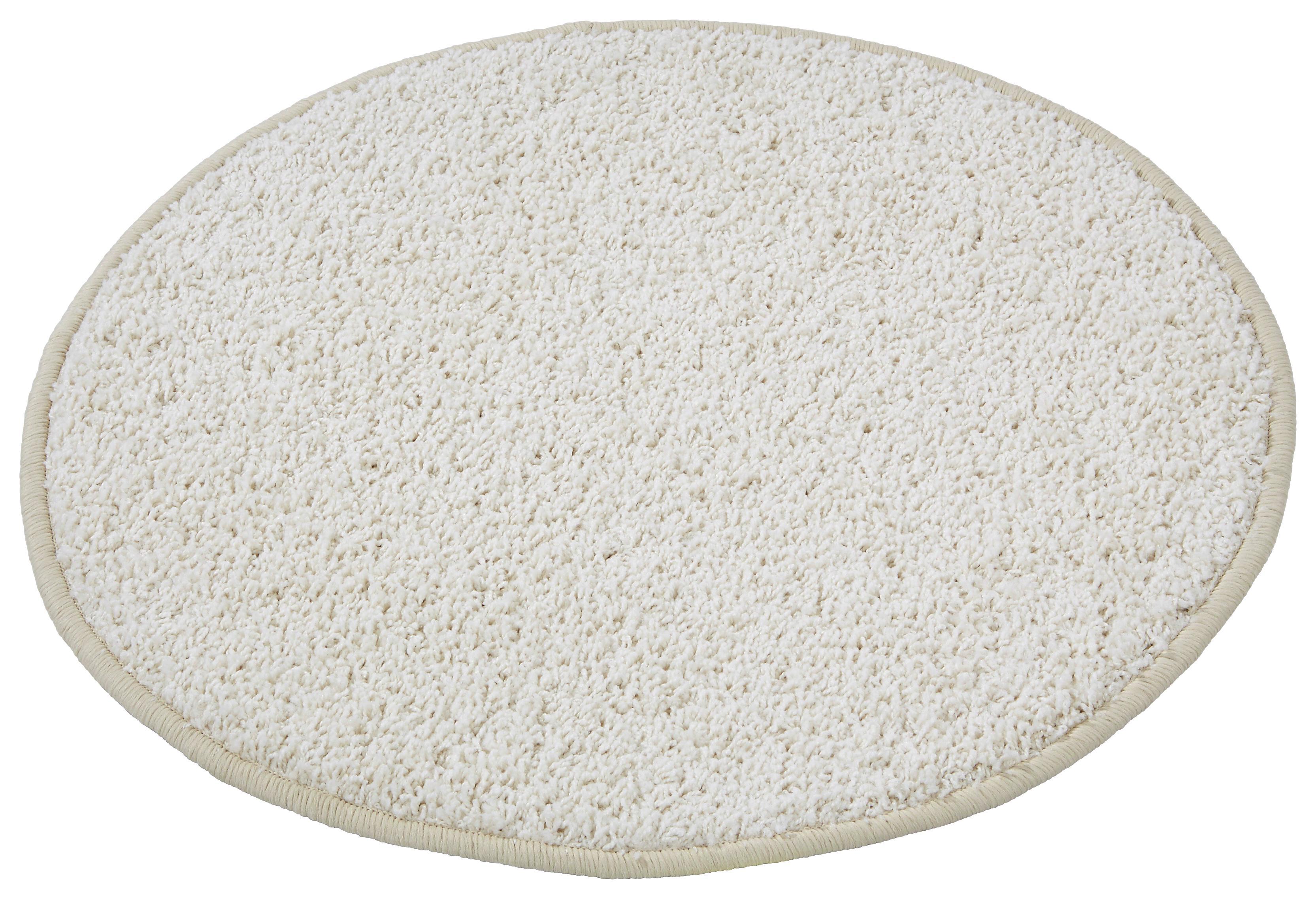 Shaggy Szőnyeg Shpinx - Fehér, konvencionális, Textil (67cm)