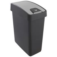 ODPADKOVÝ KÔŠ ARNE - sivá, plast (39,5/24/47,5cm) - Modern Living