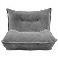 Relaxsessel Dubia Grau B: 82 Cm - Grau, Design, Textil (82/67/93cm) - Livetastic