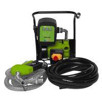 Ölpumpe 600 W 40l/H Transportabel - Grün, Basics, Metall - Zipper