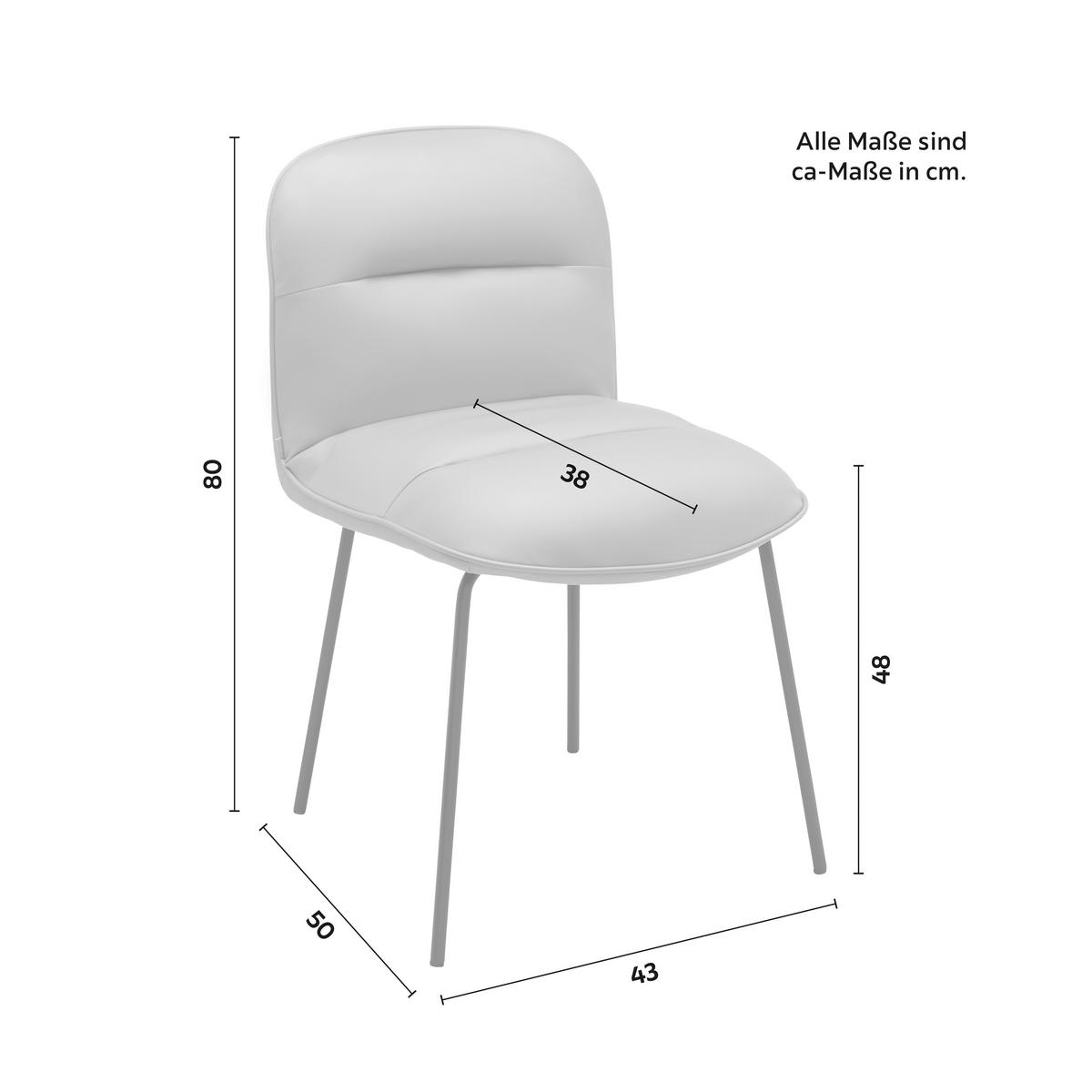 Stolička Ellis oranžová - oranžová/čierna, Modern, kov/drevo (43/80/50cm) - P & B