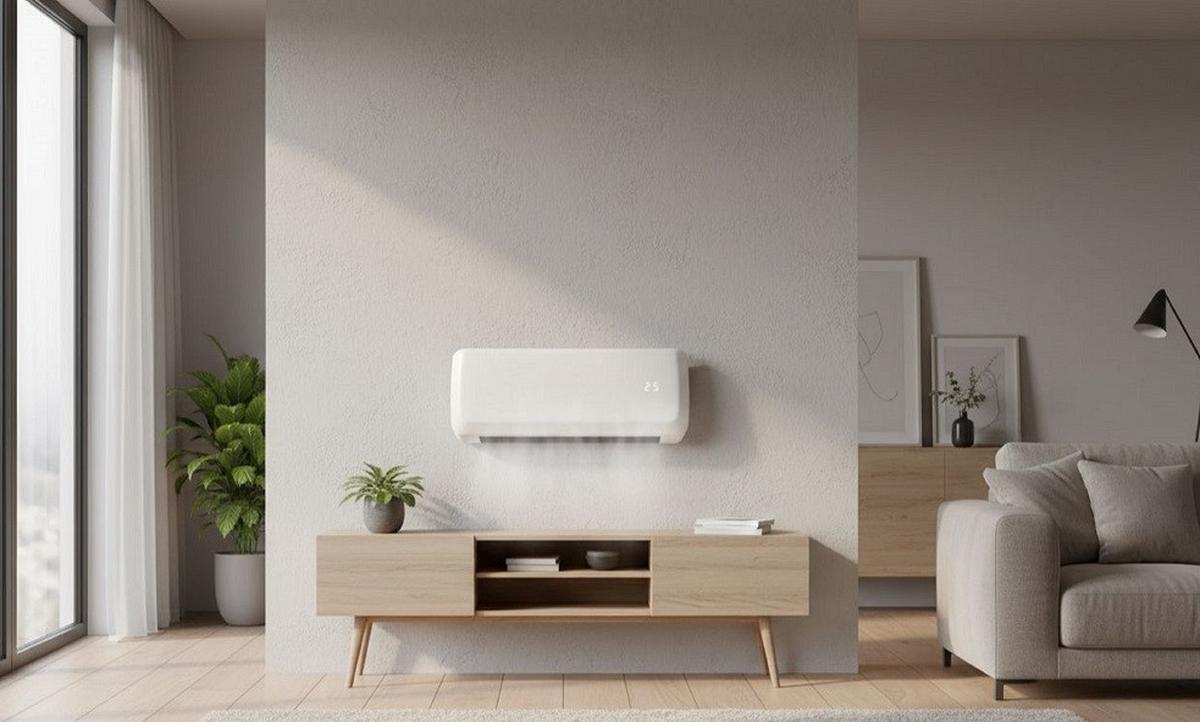 Fali Ventilátor Fűtőtest - fehér, műanyag (42/17/11cm)