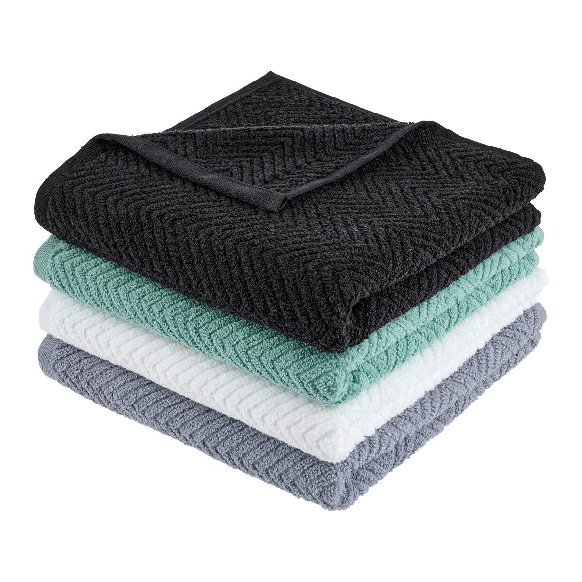 RUČNÍK OCEAN - šedá, textil (50/100cm) - Premium Living