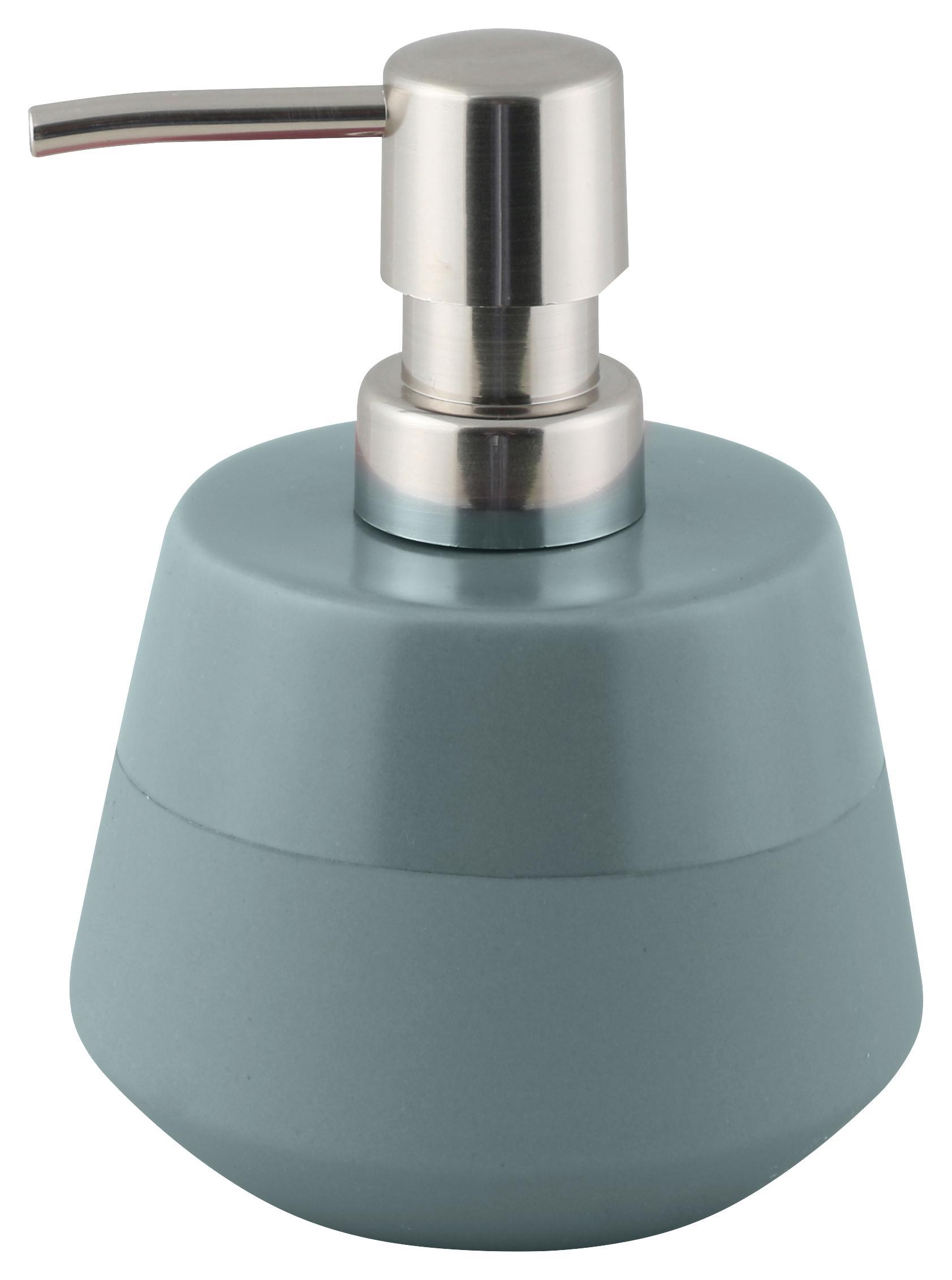 Seifenspender Nevada - Blau, MODERN, Stein (10/14cm)