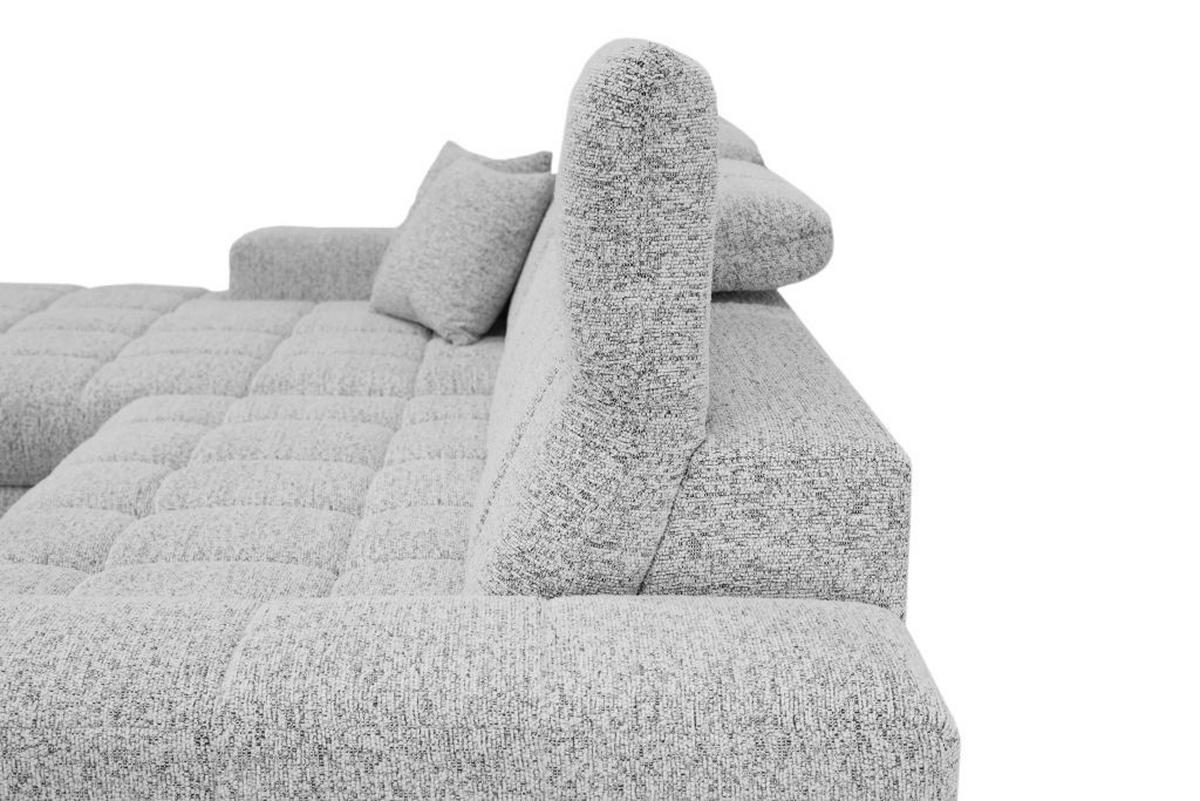 Sedačka SANTORINI, levá, šedá - Moderní (193/291cm) - Premium Living