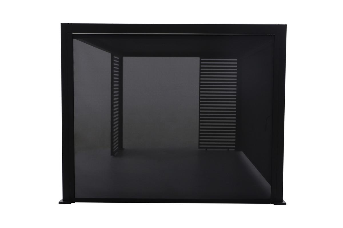 Kurbelrollo Für Pergola Origin Aluminium, Bxh:ca. 278x231,5cm - Anthrazit, Basics, Metall (278/231,5/9cm) - Gardenson