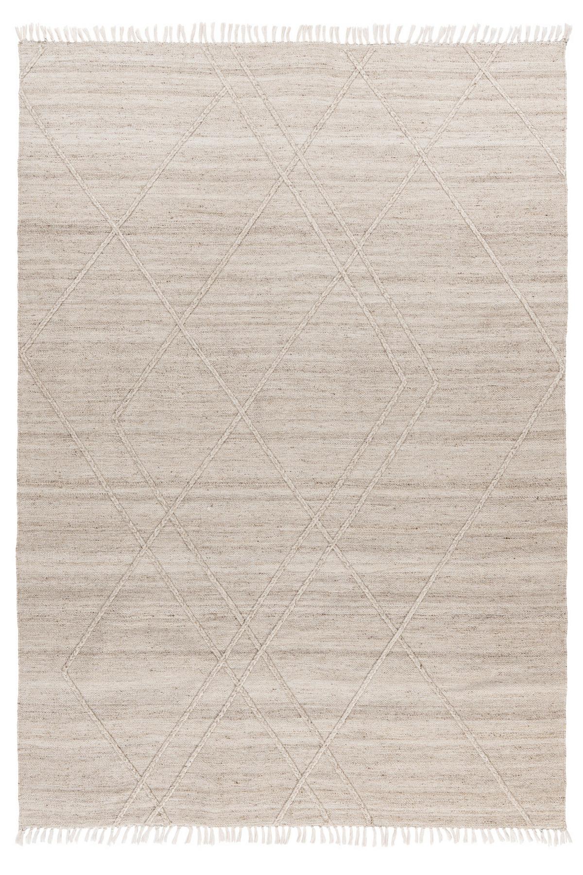 Flachwebteppich My Dakar 365 - Creme, Basics, Textil (80/150cm) - Obsession