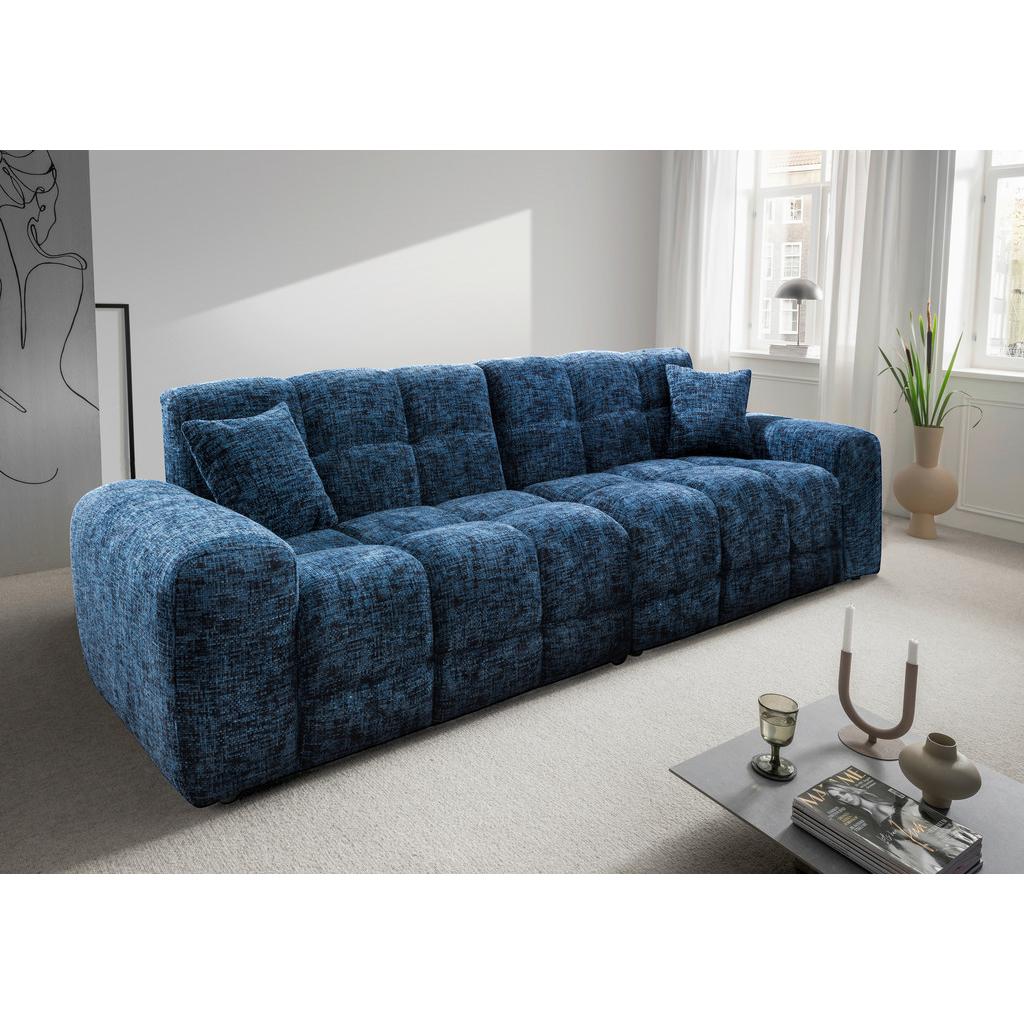 Viersitzer-Sofa Bosco, Blau B: 300 cm