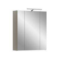 Spiegelschrank Ice Kaschmir B: 60cm - Kaschmir, Trend, Glas/Holzwerkstoff (60/70/18cm) - MID.YOU