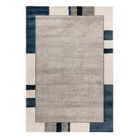 Flachwebteppich My Frisco 281 - Blau, Basics, Textil (120/170cm) - Obsession