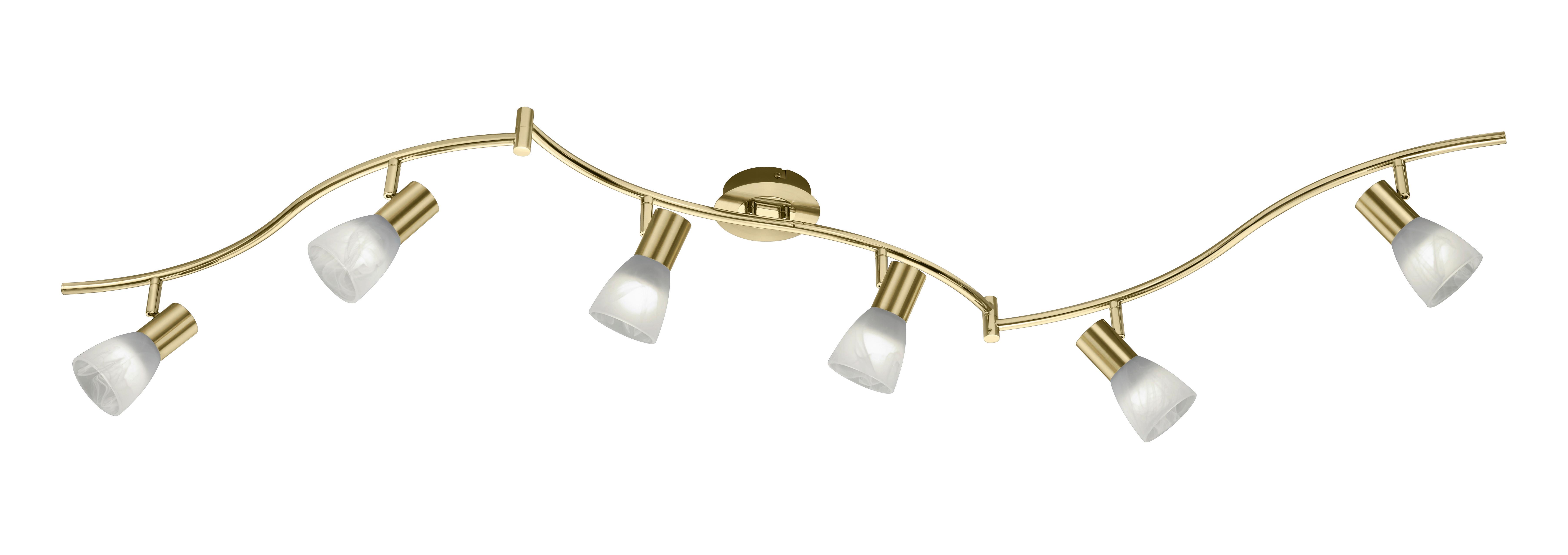 LED-STRAHLER 871010608 LEVISTO - Messingfarben, LIFESTYLE, Glas/Metall (180cm) - Trio Leuchten