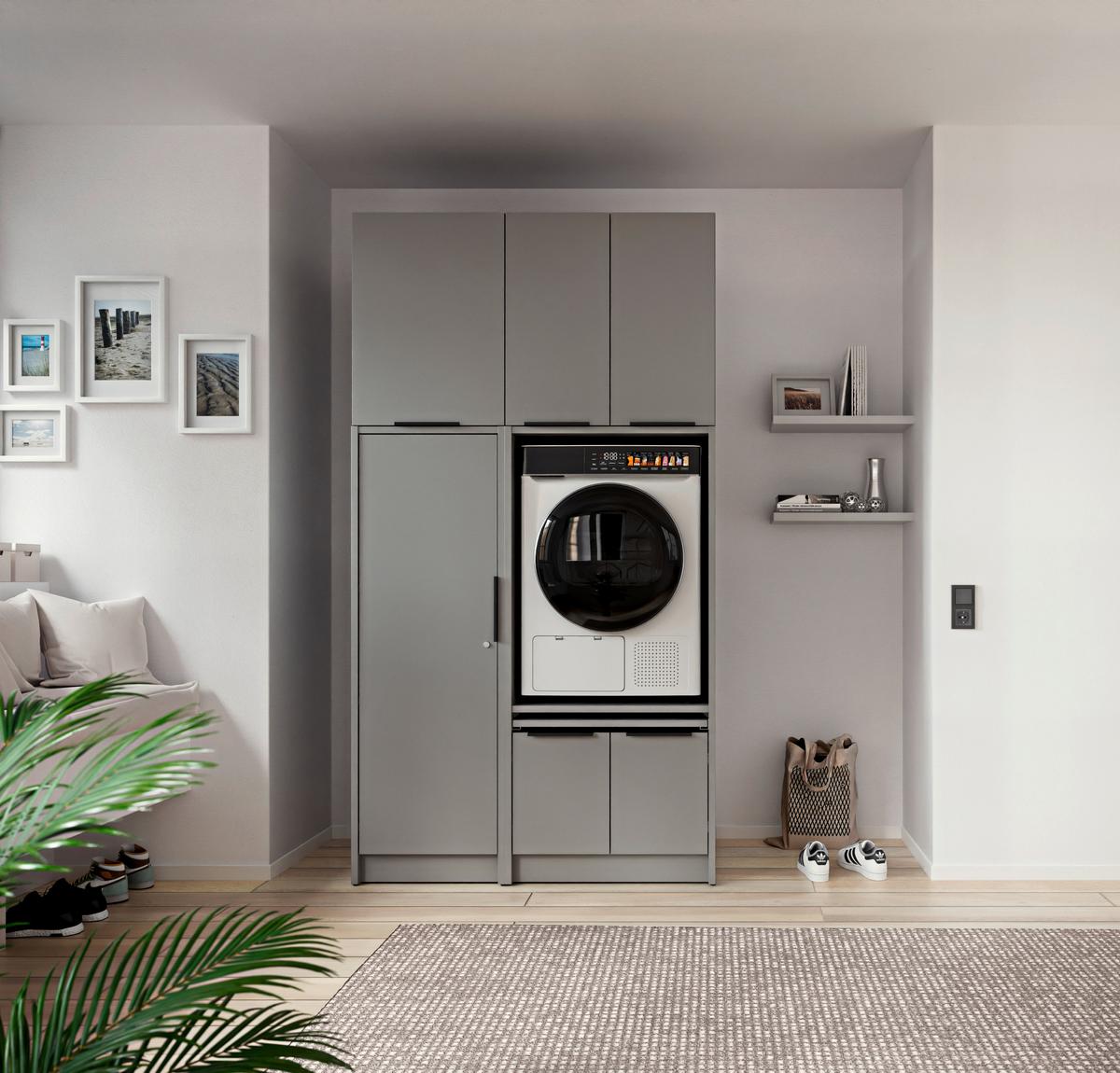 NÁSTAVEC NA SKŘÍŇ TIDY HERO - šedá/černá, Basics, kov/kompozitní dřevo (70/70/68cm) - P & B