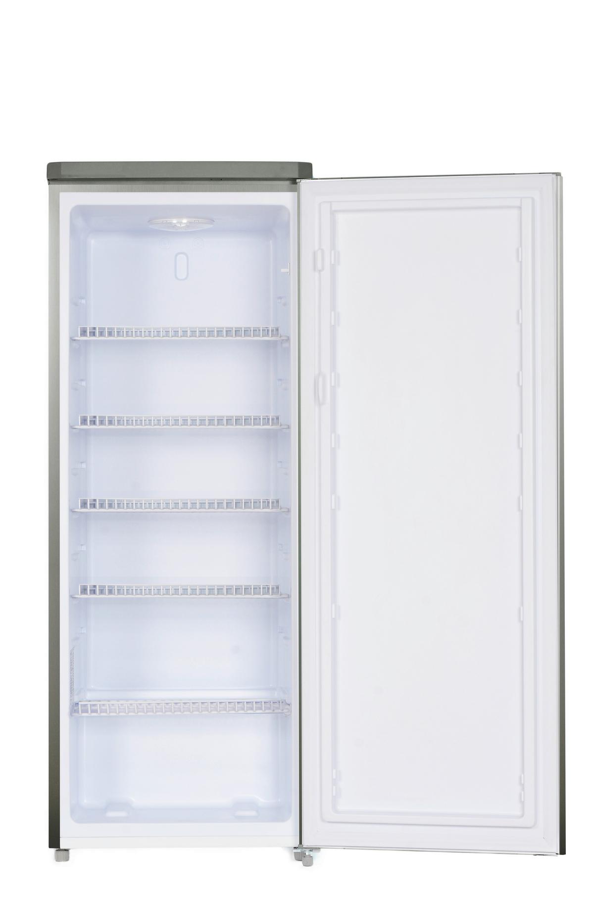 Getränkekühlschrank Silva G-Ks 2296 Silb Kühlschr. - Silberfarben, Basics, Kunststoff/Metall (55/143/58cm)