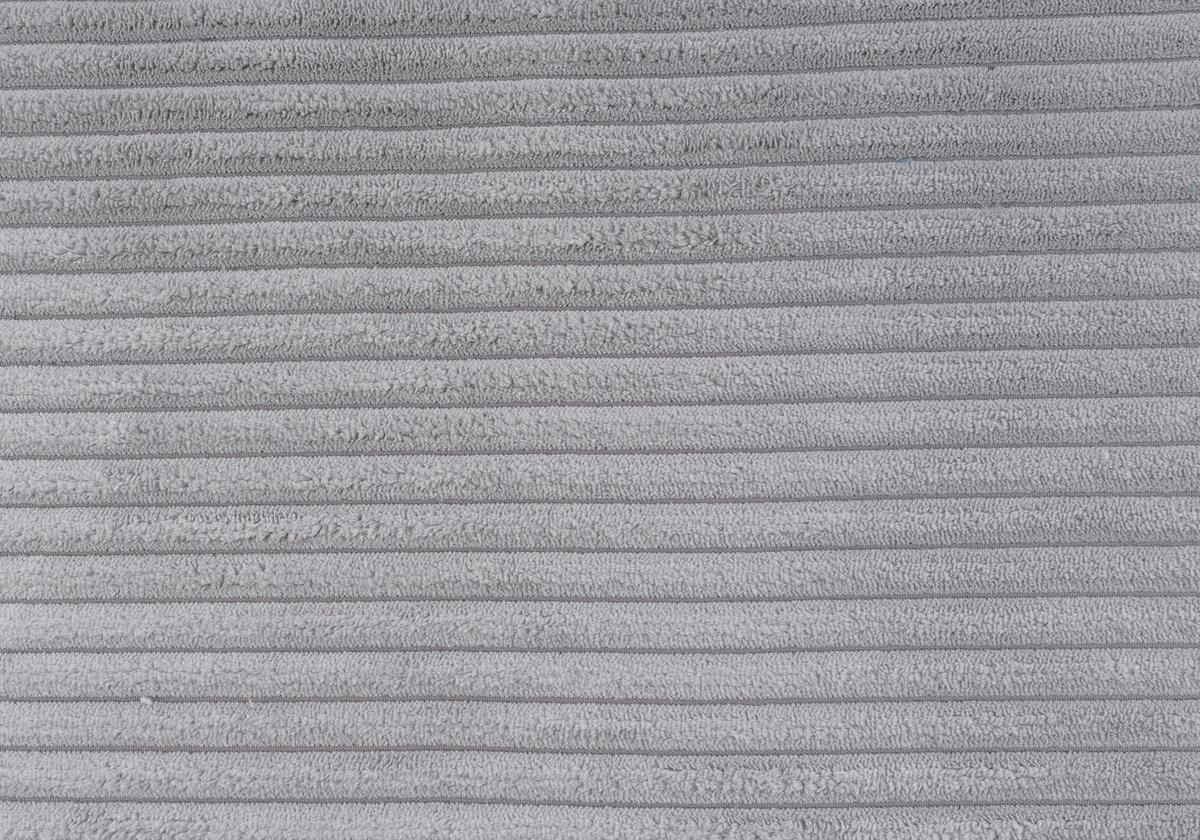 Ecksofa Bolero hellgrau mit Kopfteilverstellung 178x290 - Hellgrau/Schwarz, KONVENTIONELL, Textil (178/290cm) - Sit & More