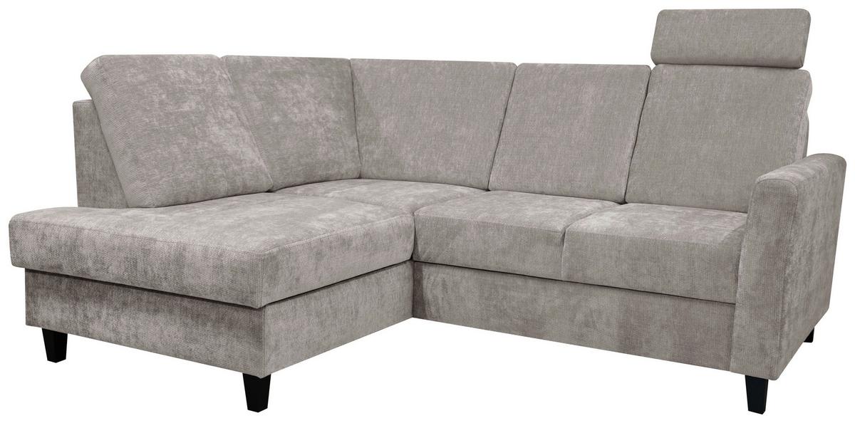 Opierka hlavy ALTON, sivohnedá ženilka - taupe, Konventionell, kov/textil (50/19cm)