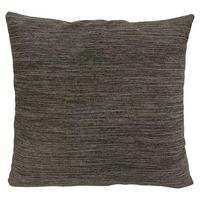 Zierkissen Carmina II 60x60 cm Polyester Braun mit Zipp - Schwarz/Braun, ROMANTIK / LANDHAUS, Textil (60/60cm) - James Wood