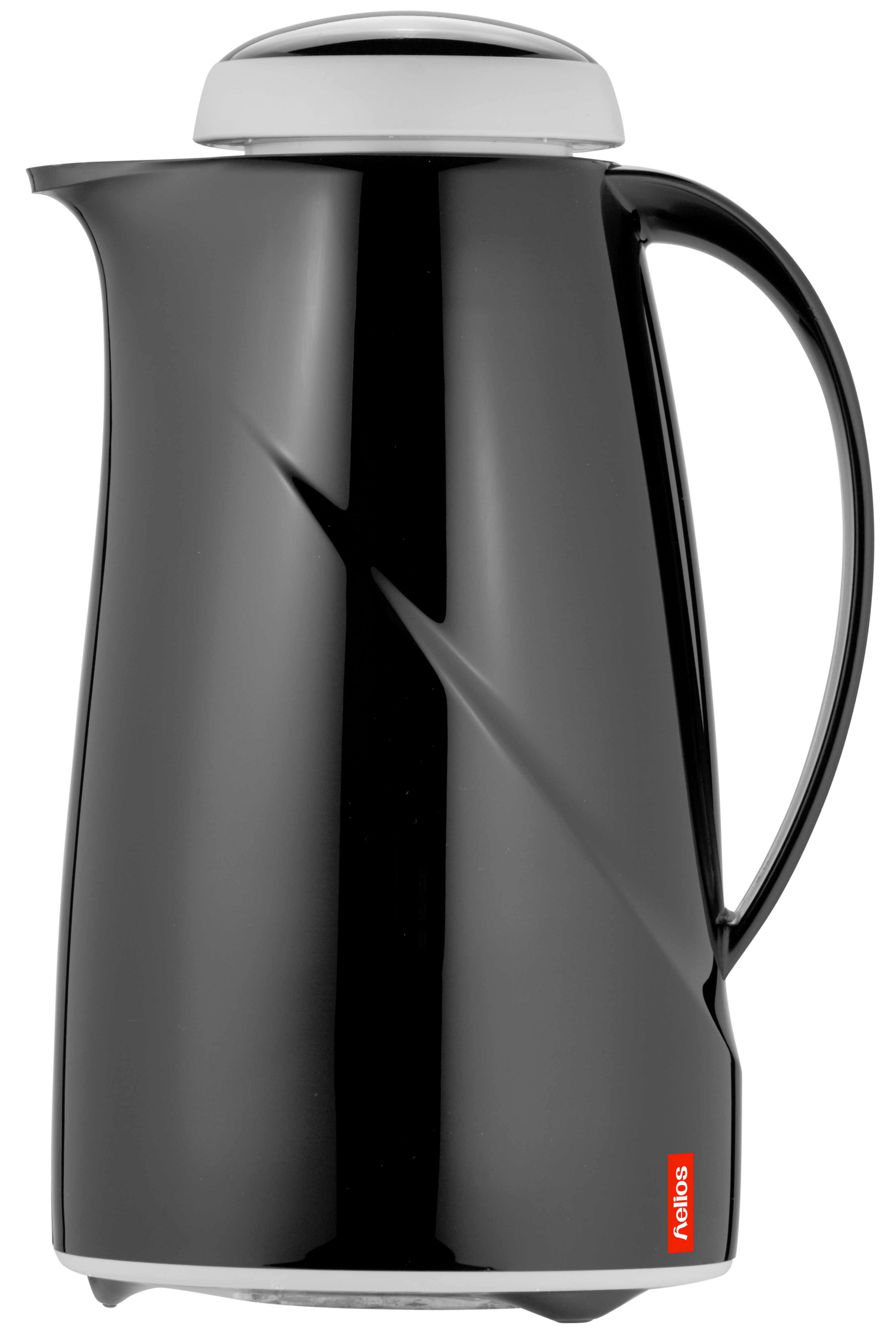 Isiolierkanne Wave Schwarz 1 Liter