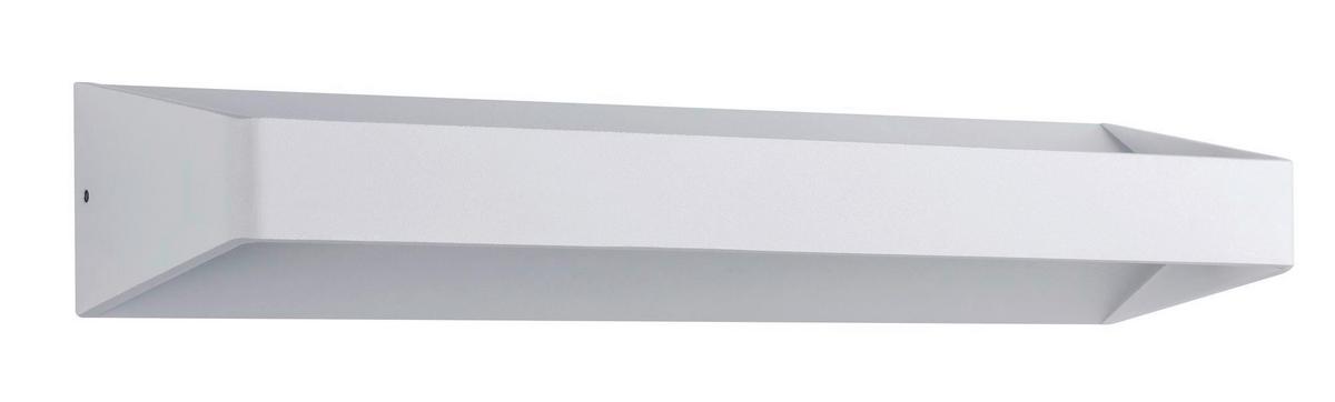 LED-Wandleuchte 1-Flammig Weiß Länglich - Weiß, Design, Metall (7cm) - Paulmann