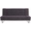 Schlafsofa Livorno B: 190 cm Grau - Edelstahlfarben/Grau, MODERN, Textil/Metall (190/87/88cm) - Luca Bessoni Schlafsofa Livorno B: 190 cm Grau - Edelstahlfarben/Grau, MODERN, Textil/Metall (190/87/88cm) - Luca Bessoni