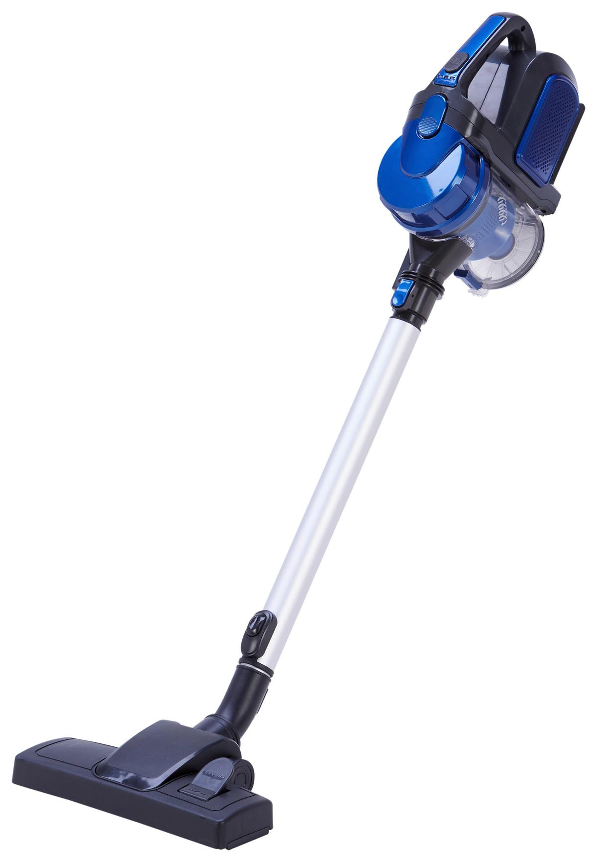 Akku-Handstaubsauger Reno 0,8 l mit 2-in-1-Funktion - Blau/Schwarz, LIFESTYLE, Kunststoff/Metall (120/27/20cm) - Bono