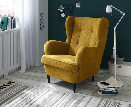 Sessel B: 78 cm Sessel Oskar Safran