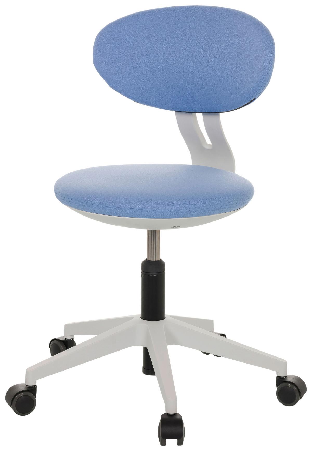 Jugenddrehstuhl Minimovo - Blau/Grau, Basics, Kunststoff/Textil (42/66-87/52cm) - MID.YOU