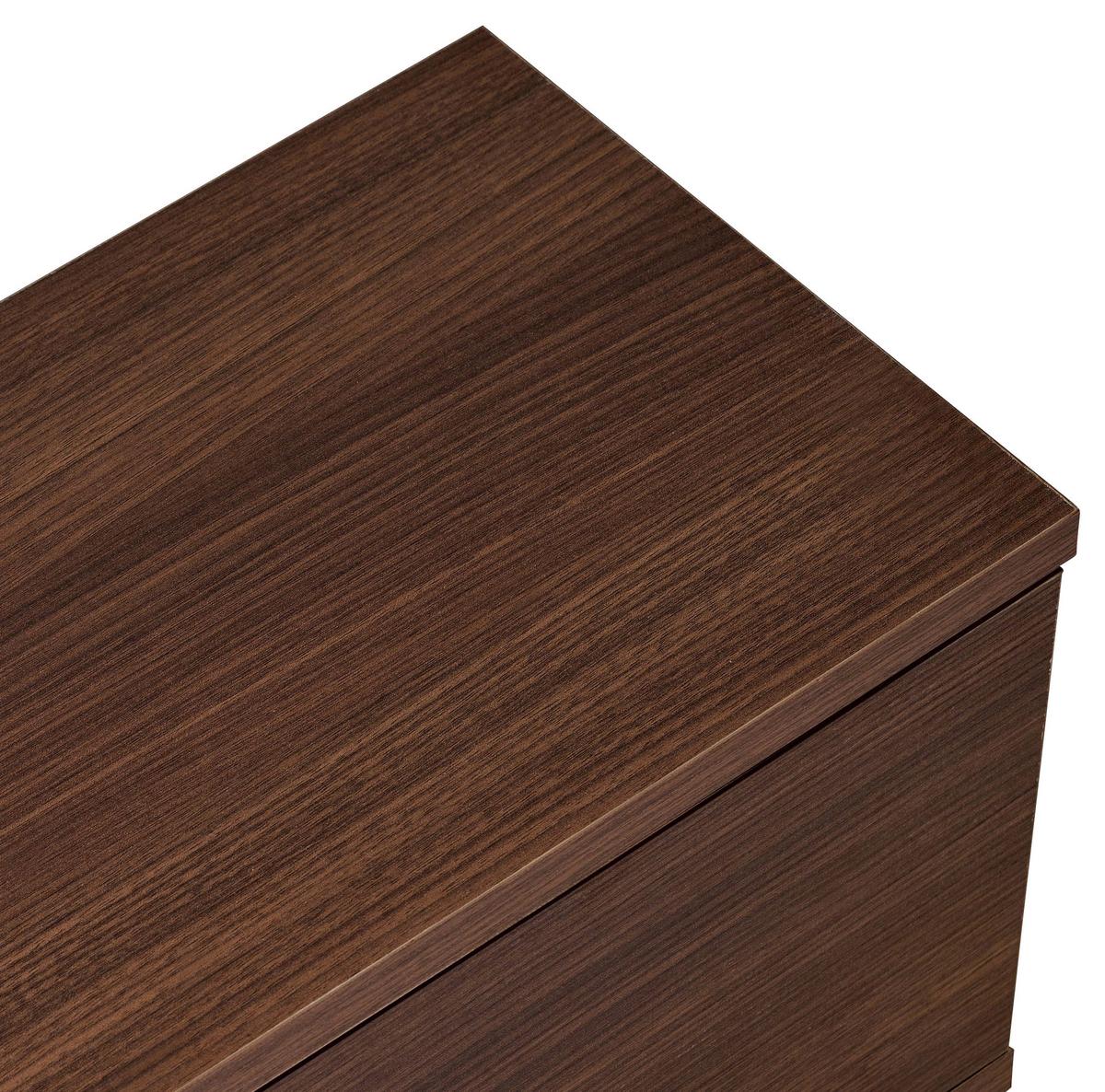TV-ELEMENT Walnussfarben B: 140cm - Walnussfarben, MODERN, Holzwerkstoff (140/25/25cm)