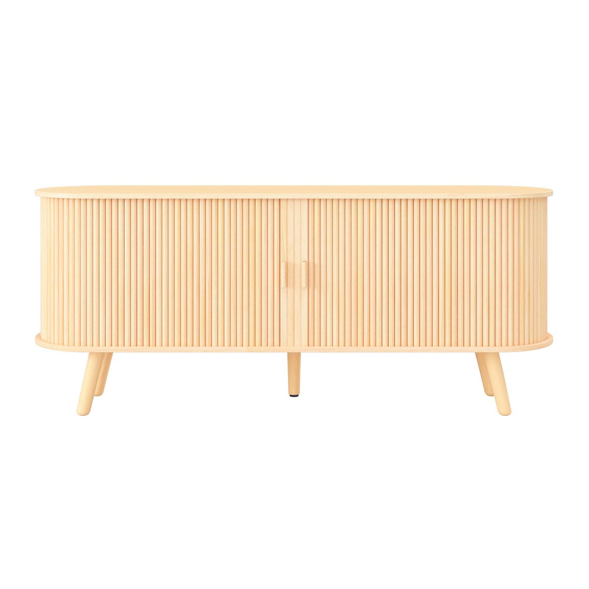 Komoda ENNIO - barvy dubu, Moderní, dřevo/kompozitní dřevo (160/80/40cm) - Bessagi Home