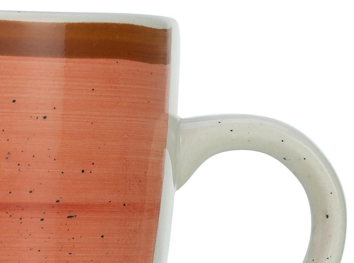 Kombiservice Keramik 6 Personen Handbemalt - Multicolor, KONVENTIONELL, Keramik - Creatable