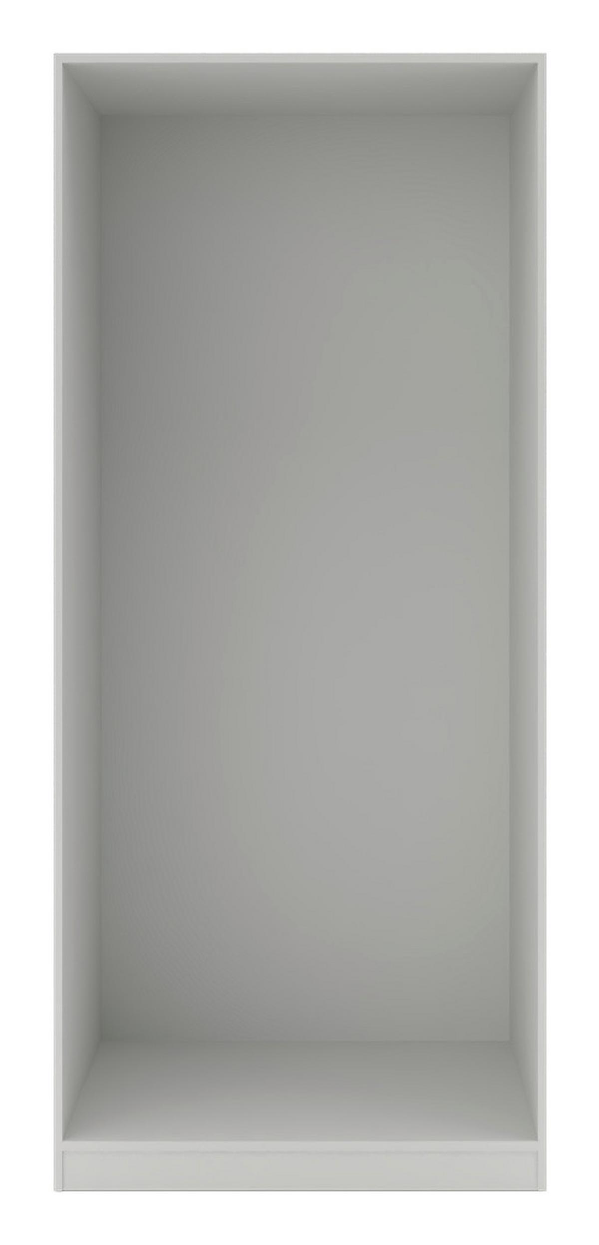 KORPUS ŠATNÍKOVEJ SKRINE UNIT - biela, Modern, kompozitné drevo (91,1/210/56,5cm) - Ondega