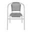 Gartensessel Isabell - Anthrazit/Grau, KONVENTIONELL, Textil/Metall (51/72,5/59cm) - Ombra Gartensessel Isabell - Anthrazit/Grau, KONVENTIONELL, Textil/Metall (51/72,5/59cm) - Ombra