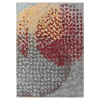 Teppich Dilan 400 80x150 Cm Dilan 400 - Rot/Multicolor, KONVENTIONELL, Textil (80/150cm)