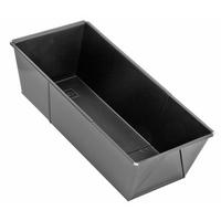 Kastenform LxBxH: 28-40x16x10 cm mit Antihaftbeschichtung - Schwarz, Metall (28-40/16/10cm) - Zenker