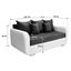 Dreisitzer-sofa Faro B: 225cm - Chromfarben/Violett, MODERN, Holz/Textil (225/90/92cm) - Ombra Dreisitzer-sofa Faro B: 225cm - Chromfarben/Violett, MODERN, Holz/Textil (225/90/92cm) - Ombra