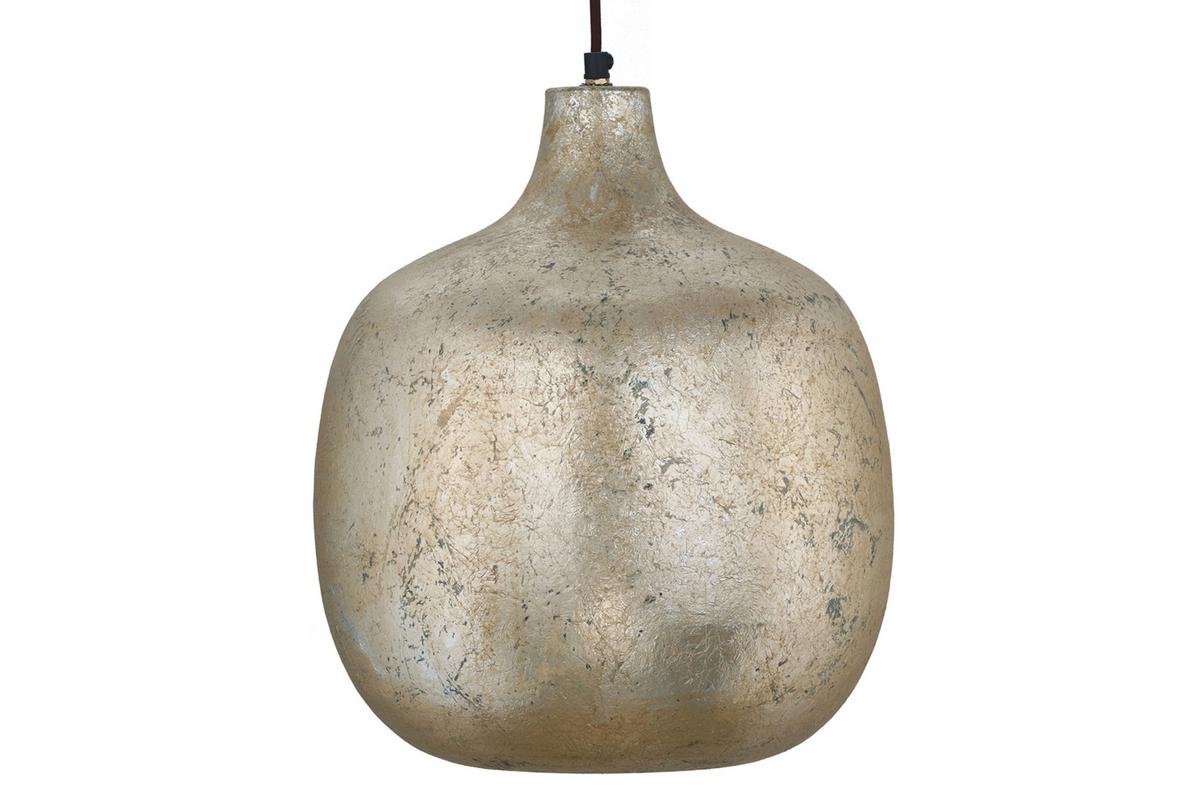 Hängeleuchte Mican 125 Bronzefarben B: 34 Cm - Bronzefarben, Basics, Metall (34/34/38cm) - Kayoom