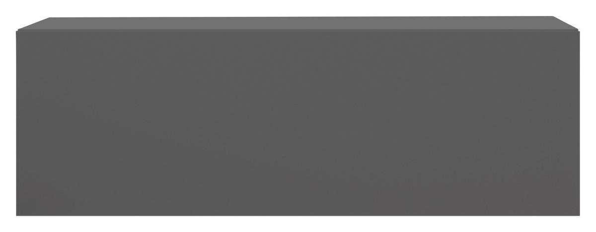 Nachkästchen Graphitfarben H: 14 Cm Tajo - Graphitfarben, MODERN, Holzwerkstoff (42/14/30cm) - Livetastic