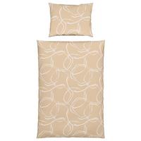 Bettwäsche Stones - Beige, MODERN, Textil - Luca Bessoni