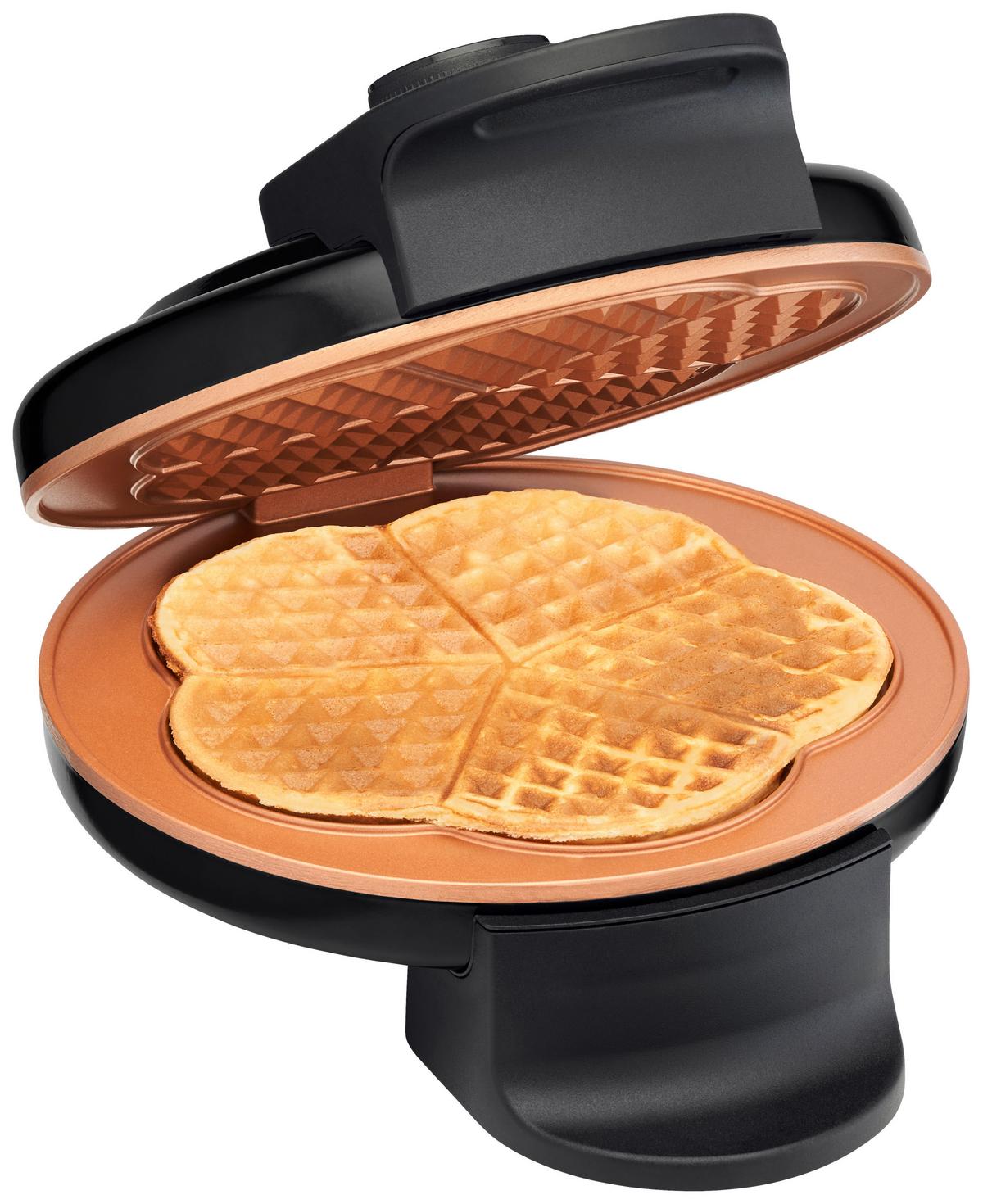 Waffeleisen 7384.4212 - Schwarz, Basics, Metall (12/19/26cm) - Trisa Electronics